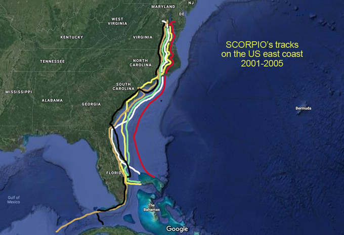 ICW reitit 2001-2005